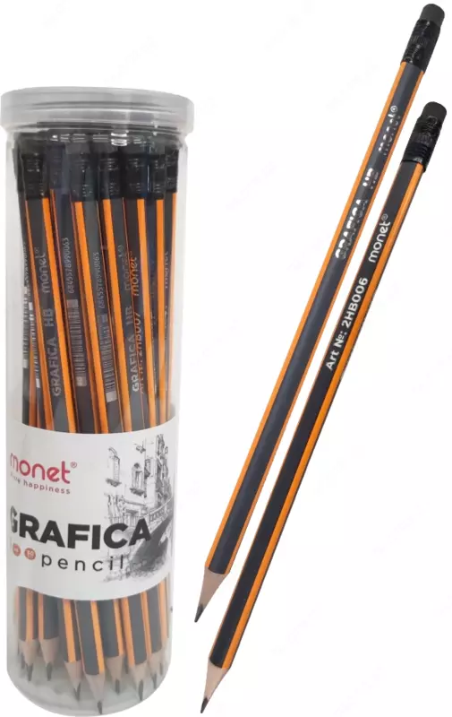 Qora qalam Monet Grafica 30 dona