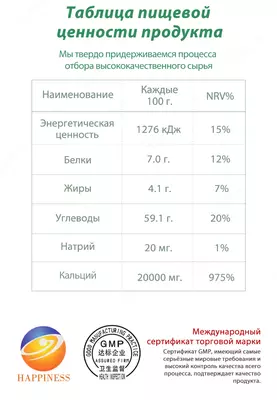 Кальций «Шенлунг Гаогай» - для восстановления баланса кальция - корпорации Шен Лунг HAPPINESS