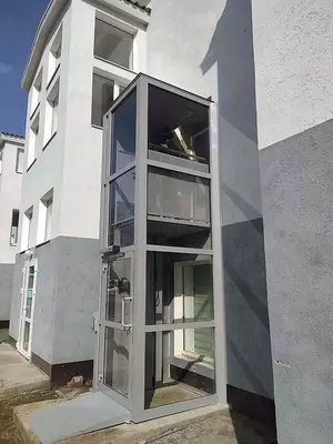 Цена по запросу Вертикальный подъёмник для инвалидов в шахте (Шахтный инвалидный подъёмник)