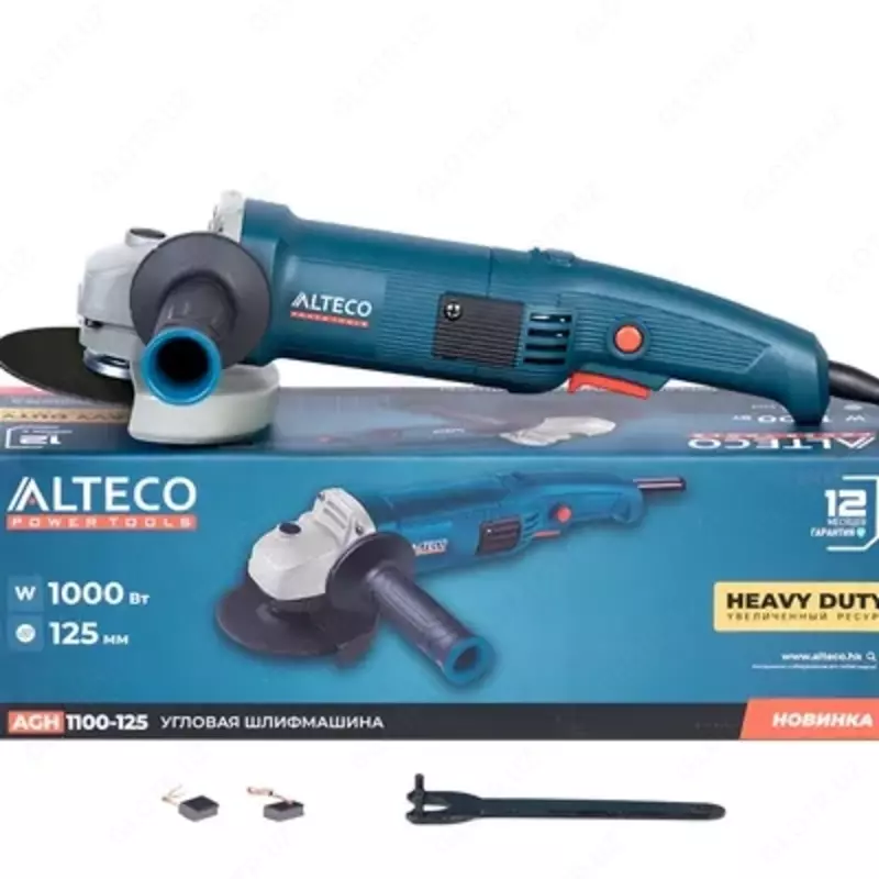   Угловая шлифмашина ALTECO Heavy Duty AGH 1100-125