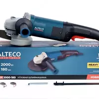  Угловая шлифмашина ALTECO Heavy Duty AGH 2000-180 Только в розницу