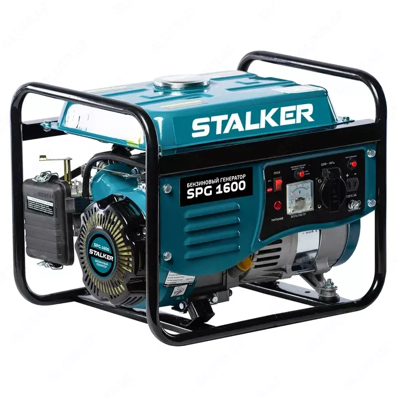  Бензиновый генератор STALKER SPG-1600 / 0.9кВт / 220В - 