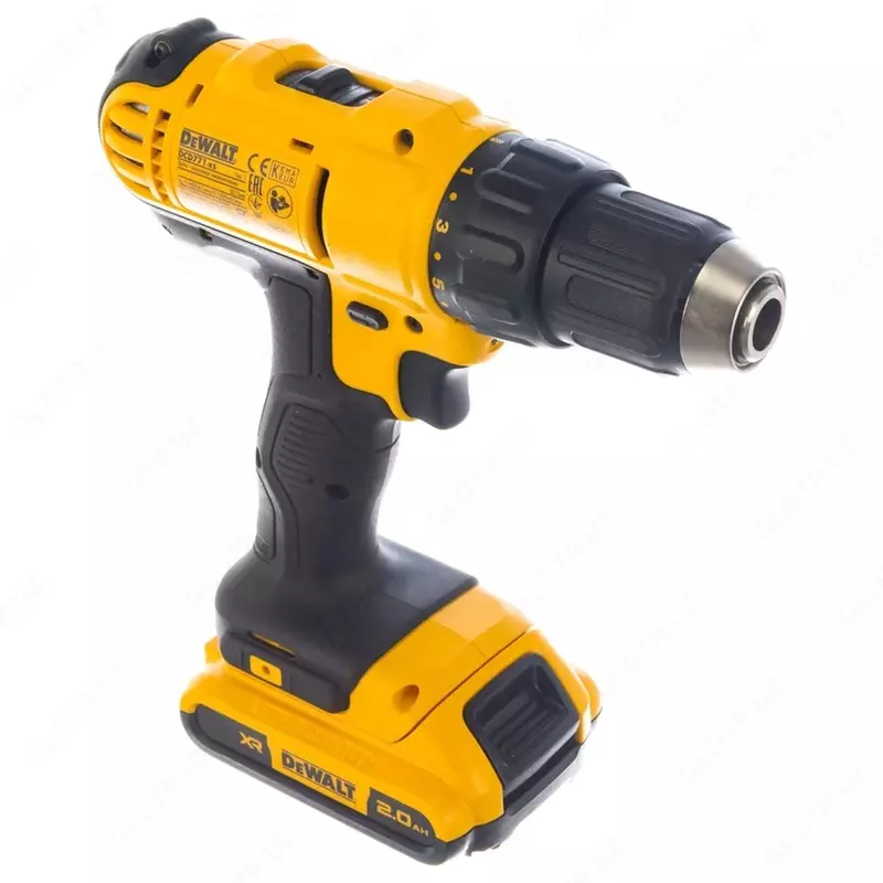 Аккумуляторная дрель-шуруповерт DeWALT DCD771D2-QW