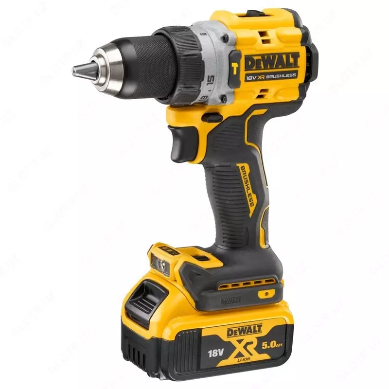  Аккумуляторная дрель-шуруповерт Dewalt DCD805P2T-QW - 