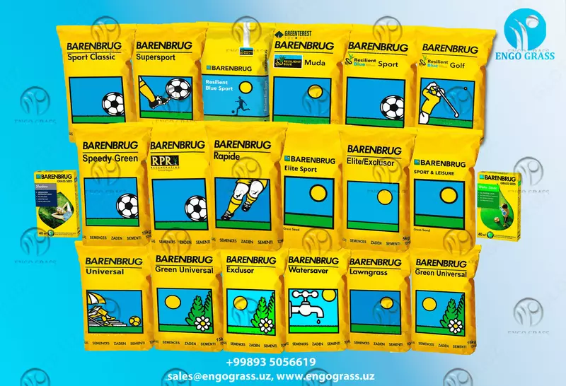 Смесь газонная BARENBRUG Sport Classic. - от {0} сум