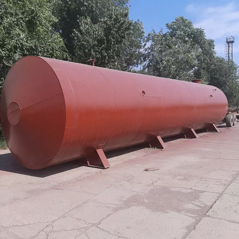 Резервуар горизонтальный стальной. Объёмом от 1 до 100 м3