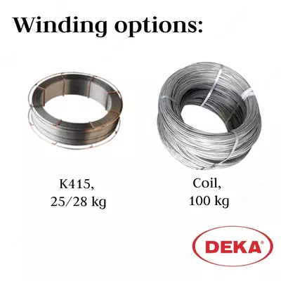 от 14 391 сум от 10 т Проволока сварочная DEKA СВ-08ГА