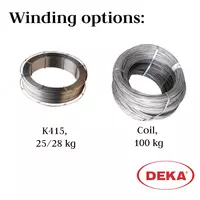 Welding wire DEKA S2Ni1Mo