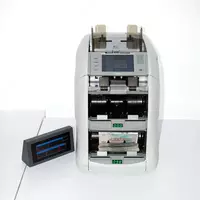   BANKOSA BK-210F: Трехкарманный (2+1) счетчик сортировщик банкнот с распознаванием номиналов и ветхости банкнот