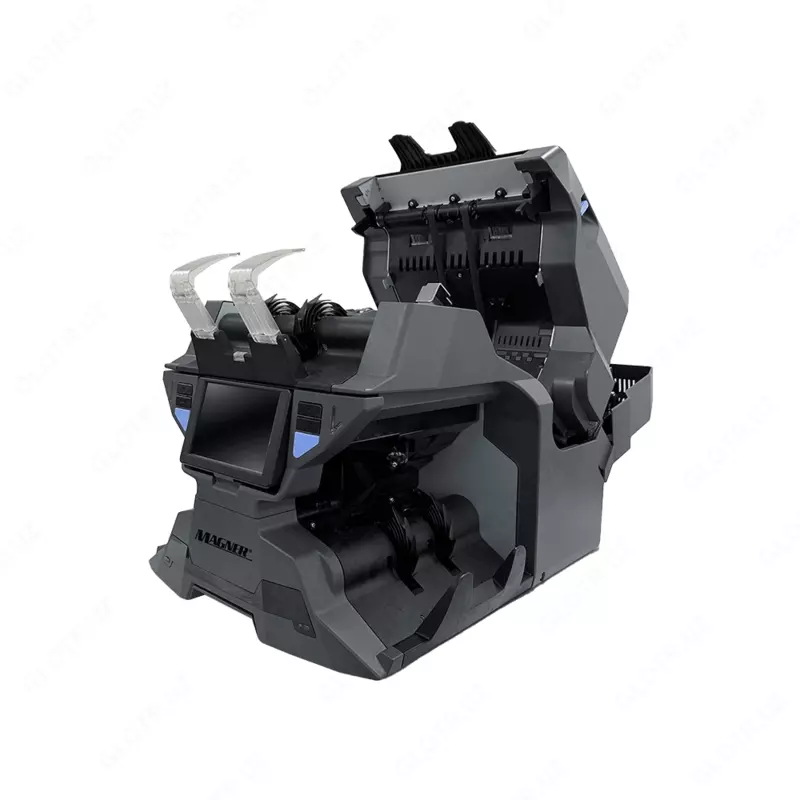   Уникальный трехкарманный (2+1) мультивалютный счетчик-сортировщик банкнот Magner 250 с функцией распознавания ветхости.