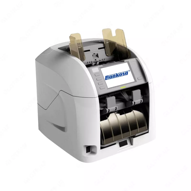   BANKOSA BK-150F: Икки чўнтакли банкноталарни номинали ва эскириши бўйича сараловчи пул санагич