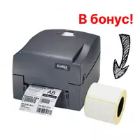 Термотрансферный принтер Godex G500 U. В бонус рулон этикетки