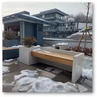 Скамейки и урны садовые парковые Art Bench