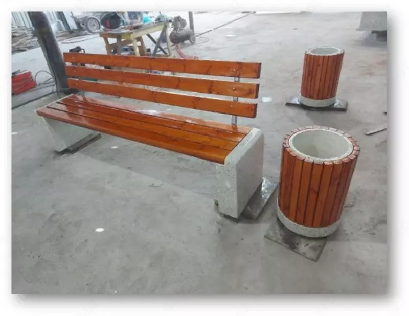 Скамейка урна кашпо лоток банкомат Art Bench