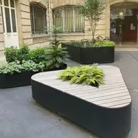 Скамейка урна латок кашпо Art Bench