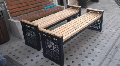 Декоративные садовые скамейки и урны В любом дизайне.