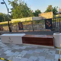 Suyanchiqli va suyanchiqsiz skameykalar Loft Urna Landshaft dizayn - Art Bench