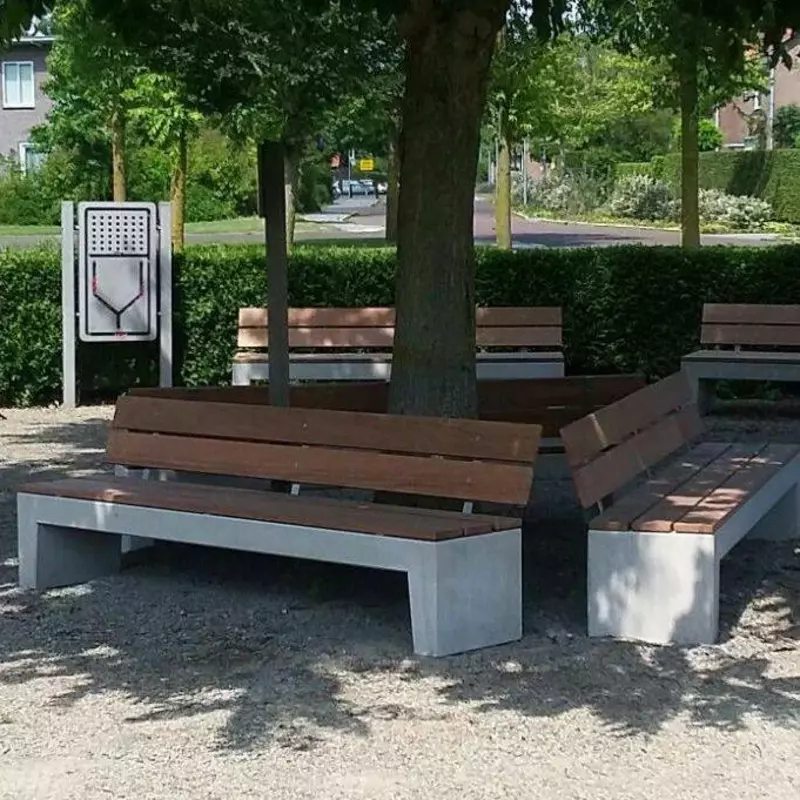 Art Bench - Suyanchiqli va suyanchiqsiz skameykalar Loft Urna Landshaft dizayn