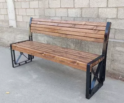 Скамейка мраморная