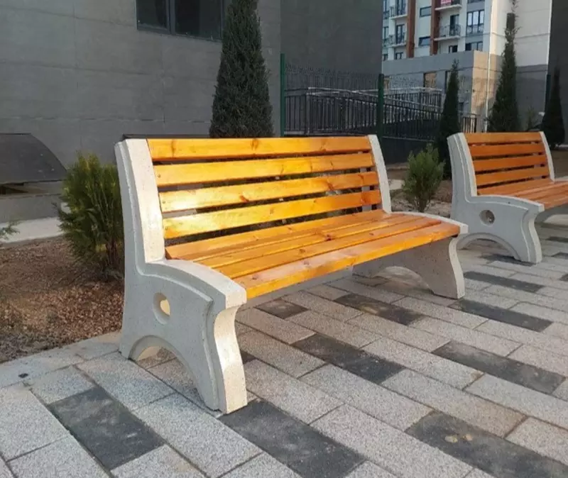 Suyanchiqli va suyanchiqsiz mramor skameykalar | To‘lovlar istalgan usulda! Art Bench