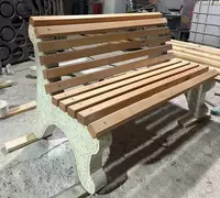 Suyanchiqli va suyanchiqsiz mramor skameykalar | To‘lovlar istalgan usulda! Patio o'rindiqlar