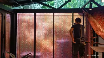 Матовая пленка для окон Наклейка Тонировка Туманка наклейки - Mediamax