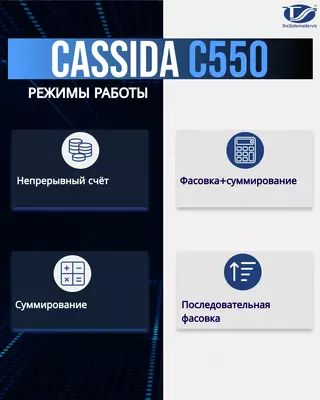 Сортировщик монет Cassida C550
