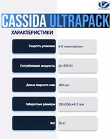  Cassida UltraPack – 2 paket banknotalarni vakuum bilan qadoqlash qurilmasi - 