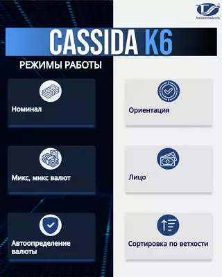 Сортировщик банкнот Cassida K6