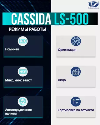 Сортировщик банкнот Cassida LS500