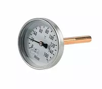 Термометр биметаллический ТБ (0-150°C) L-60 мм G1/2"
