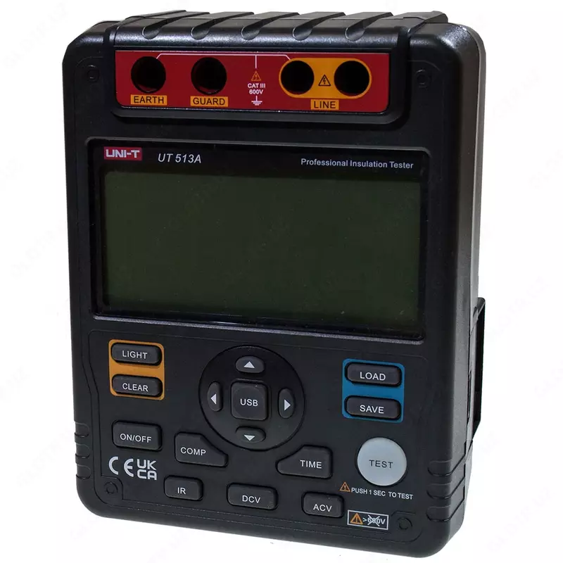  Измеритель сопротивления изоляции UNI-T UT513A (до 5000 В) - 