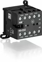 Миниконтактор K6-22-Z 3A  2НО+2НЗ  400В  AC3  катушка 220В АС