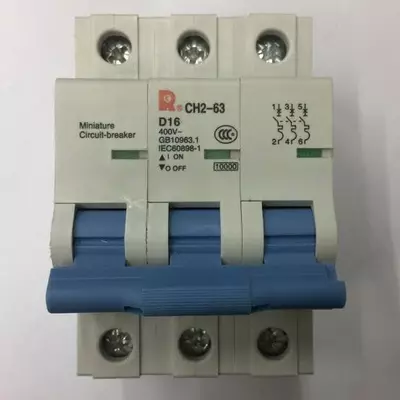 Автомат выключатель 3-х фаза Changshu Switchgear 16 А