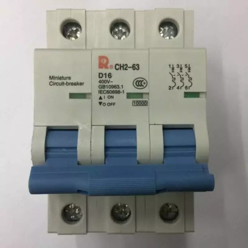 Автомат выключатель 3-х фаза Changshu Switchgear 16 А