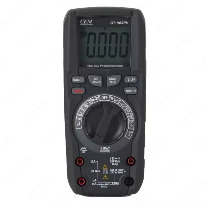 DT-965PV - raqamli TRMS multimetri