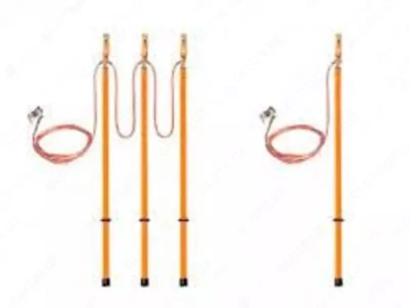 Заземление переносное линейное однофазное ЗПЛ-10-1/1-50 (фазный зажим винтовой)