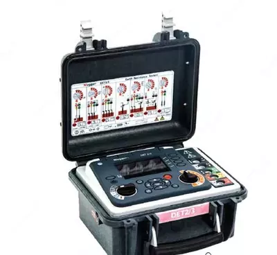 DET 2/3 topraklama qarshilik o'lchagichi (asosiy uskunalar)