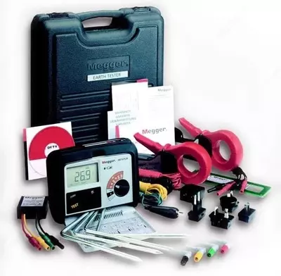 Topraklama qarshiligi o'lchagich DET4TC2 + kit + aksessuarlar to'plami