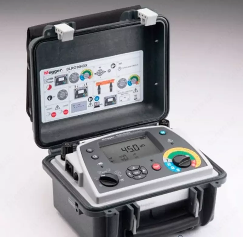 DLRO10HD raqamli mikroommetr (ikkita o'lchash zondlari ulangan)