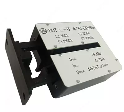O'zgaruvchan tokni o'lchash uchun ajratiladigan konvertor pit-1000-TR-4/20-B 10x80