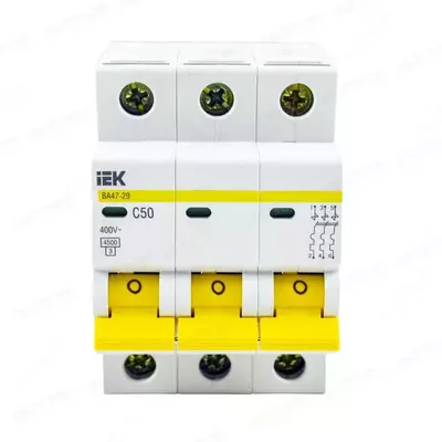 Автоматический выключатель 3Р50А