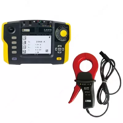 C.A 6116 + С177 qisqichlari — elektr qurilmalarni kompleks tekshirish asbobi