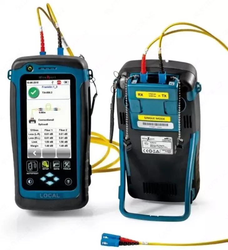 WireXpert 500-QUAD — тестер для сертификации оптического волокна многомодовый.