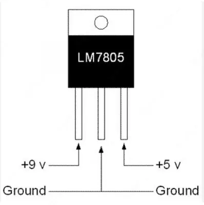 LM7805 mikrosxemasi