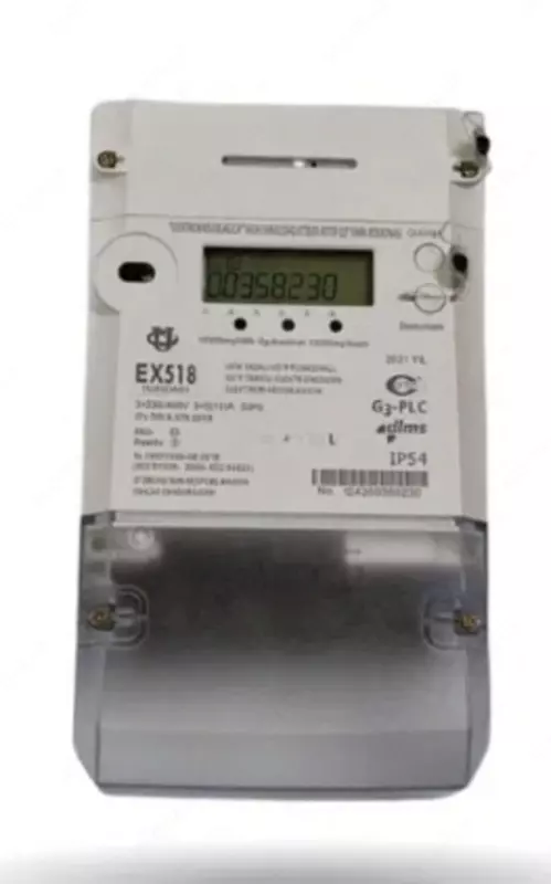 Счетчик электроэнергии EX-518 100V-3*57-7A