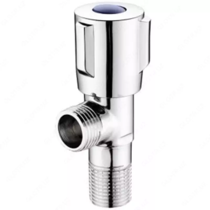 Кран CASELA 3001C угловой (синий)