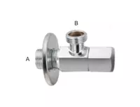 Кран CASELA CSL30905 угловой для полотенцесушителя 