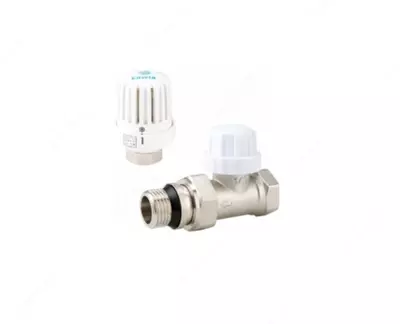 Кран CASELA CSL30951-2 15 для отопления прямой (терморег)