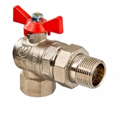 Кран CASELA CSL70507H угловой (красный)